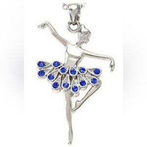🆕 Ballerina Necklace - Blue